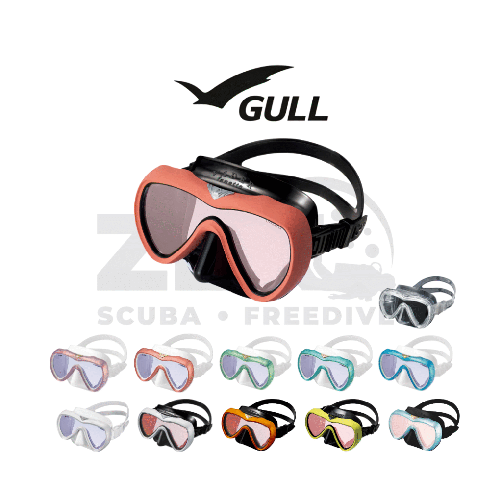 GULL ゴーグル　UV420 GULL Vader Fanette UV420 Mask – Zen Scuba Freedive